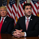 President-elect Donald Trump meets with House Speaker Paul Ryan (R-Wis.) at the U.S. Capitol for a meeting Nov. 10, 2016, in Washington, D.C.
Zach Gibson/Getty Images